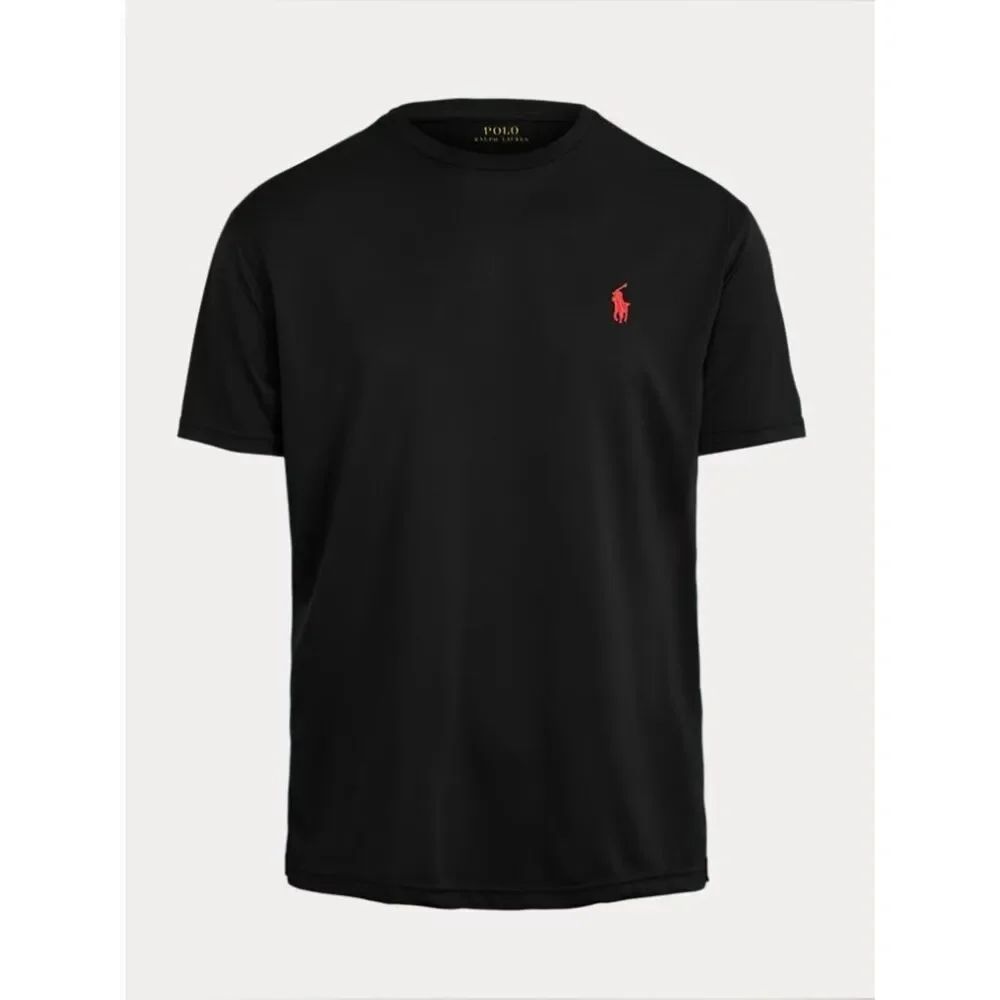 POLO BY RALPH LAUREN Classic Fit Performance Jersey T-Shirt in Black